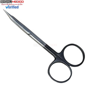 Tijeras de Tenotomía Supercut Stevens 4.5, Hojas Rectas Largas, Acero Inoxidable Alemán, Instrumentos Quirúrgicos Manuales de Primera Calidad - Product Image 1