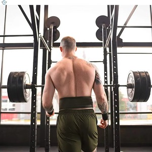 <b>Men</b> Women Dual Velcro Neoprene Weightlifting <b>Belt</b> High Compression Fitness Guard <b>Belt</b> - Product Image 2