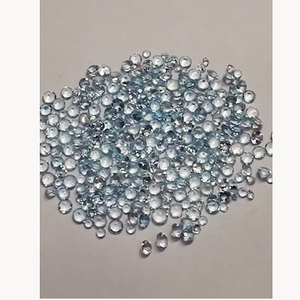947 pièces d'améthyste naturelle et de topaze bleu ciel, taille ronde 2mm 3mm, 81 carats, Iroc Sales, pierres précieuses en vrac de haute qualité, facettées - Product Image 4