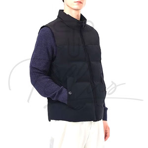 2026 Top Trending Men Sleeveless Puffer <b>Jackets</b> Custom Design <b>Light</b> <b>Weight</b> <b>Plus</b> <b>Size</b> High Street Style Custom Logo - Product Image 6