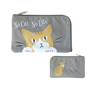 Estuche para Mascarillas con Diseño de Gato y Perro, de Poliéster, con Bolsillo para Pañuelos, Portátil e Higiénico - Product Image 5