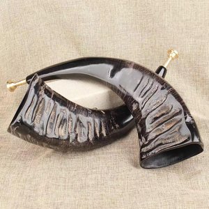 Natural Buffalo Horn Mug Handmade Viking Beer Coffee Drinking Cup Rustic Eco-Friendly Dishwasher Safe Christmas <b>Drinkware</b> - Product Image 1