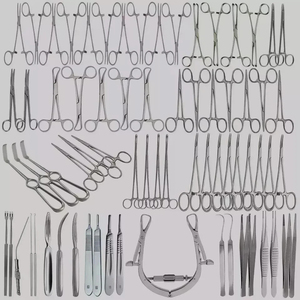 Thyroidectomy Set 73PCS Thyroidectomy Surgery Set ENT Instruments with Stainless Steel Sterilization <b>Case</b> - Product Image 5