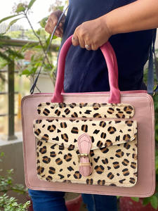 Women Leather Handbag Recycled Leather Shoulder Bag Multi Color Leather Bags <b>Animal</b> Print Bags - Product Image 5