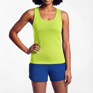 Cool Fabric Women <b>Set</b> Soft Touch Fabric Stretchy And Trendy Material Popular Tank Top And Shorts <b>Set</b> For Women's - Product Image 1