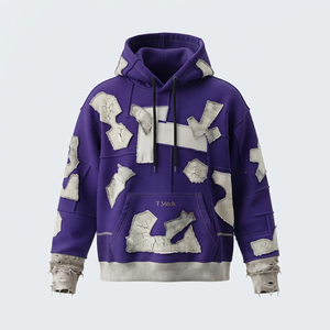 Sudaderas con Capucha de Invierno para Hombre, de la Mejor Calidad, Colores Sólidos, Estilo Urbano, Teñidas, Transpirables, de Secado Rápido, sin Costuras - Product Image 6