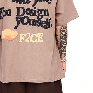 Mens T-shirts for Casual Outdoor Style 100% Cotton Breathable Oversized Fit Short Sleeve Wholesale New Worsted - Product Image 6