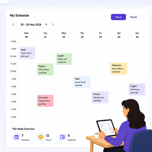 ซอฟต์แวร์ SaaS สำหรับการจองครูสอนพิเศษอัจฉริยะ พร้อมระบบจัดการนักเรียน การจัดตารางเรียนออนไลน์ และระบบจัดสรรครูสอนพิเศษ - Product Image 3