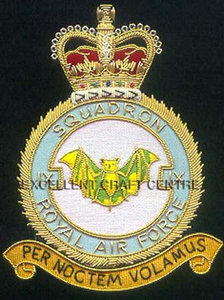 RAF SQD High Quality Lace Embroidered Patch <b>Sew</b>-On Fabric Badge Circular Luxury Design for Garment - Product Image 6