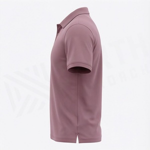 Premium Quality Cotton Men Polo <b>Shirts</b> Custom Logo Stand <b>Collar</b> <b>T</b>-<b>Shirt</b> Summer Breathable Tops Customized Color Apparel - Product Image 3