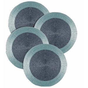 Nouvelle arrivée Tapis de table en perles de verre artisanal Lot de 4 Pcs Plaque de charge perlée Tapis de table décoratif en paillettes au prix de gros - Product Image 5