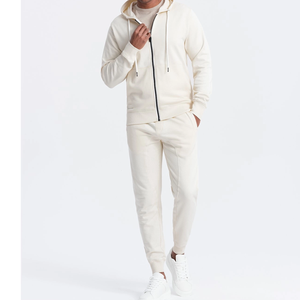 Conjunto Deportivo Premium para Hombre, Invierno, Transpirable, Tallas Grandes, Cintura Elástica, Sudadera con Capucha y Pantalones Jogger, Ajuste Cómodo - Product Image 4