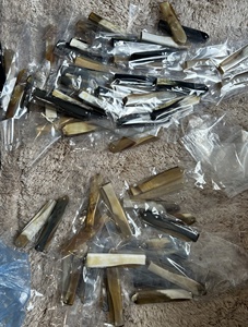 Peigne pliant en corne de buffle pour usage domestique pour combinaison commune et poux - Product Image 2