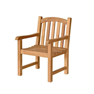 Sillón de Exterior con Estructura de Madera de Teca y Diseño Minimalista para Decoración del Hogar y Muebles de Jardín - Product Image 1