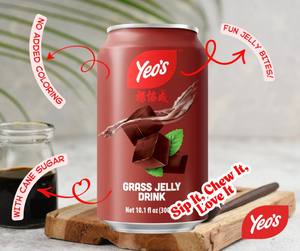 สินค้าขายดี น้ำเย็นรสเจลลี่หญ้า บรรจุกระป๋อง เครื่องดื่มเพื่อสุขภาพจากธรรมชาติ ให้ความเย็นสดชื่น ผู้ผลิตที่ได้รับการรับรอง ขายส่งสินค้าจำนวนมาก - Product Image 3