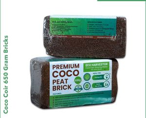 ผู้จำหน่ายลูกมะพร้าวธรรมชาติและออร์แกนิก100% จากธรรมชาติอิฐพรุ650กรัมสำหรับทำปุ๋ยหมักในห้องน้ำ - Product Image 2