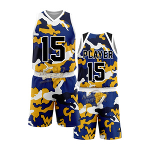 Ensemble de shorts de basketball personnalisés avec motif imprimé sur le devant, sac à dos, bandeau et manchons de compression - Product Image 2