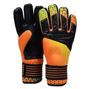 Gants de gardien de but de football professionnels en cuir respirant et imperméable avec logo personnalisé, emballage OEM, vente en gros - Product Image 6