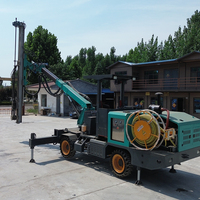 Foreuse hydraulique rotative diesel pour l'exploitation minière souterraine, pour le forage de tunnels et de traverses, portable