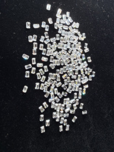 Diamants de laboratoire taille émeraude en gros, couleur EF, clarté VS1-VVS, diamants taille émeraude calibrés en vrac pour la fabrication de bijoux - Product Image 4