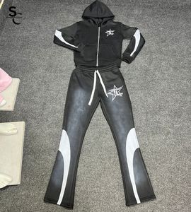Survêtement personnalisable de qualité supérieure en molleton de coton 320 450 660 GSM, style streetwear, avec service OEM - Product Image 1