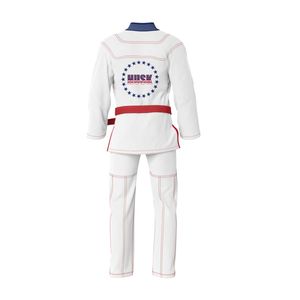 Kimono de Jiu-Jitsu pour hommes, de haute qualité, léger, 440 GSM, extensible, résistant à la déformation, 100% coton, avec logo personnalisé, équipement d'entraînement - Product Image 2