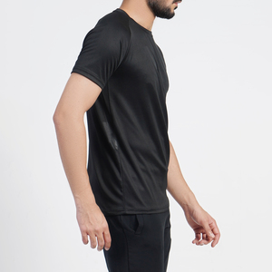 เสื้อยืดออกกำลังกายสำหรับผู้ชายแบบแห้งเร็ว แขนสั้น เสื้อเจอร์ซีย์ฟิตเนสสำหรับนักกีฬา - Product Image 2