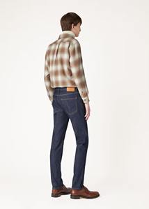 Chemises en flanelle à carreaux en coton épais pour hommes avec col boutonné - Product Image 5