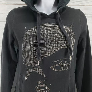 Sudadera con Capucha de Invierno Personalizada con Logotipo, Informal, Moderna, Suave, de Gran Peso, con Pedrería, de Alta Calidad, Estilo Urbano, 2 Piezas, Venta al por Mayor - Product Image 3