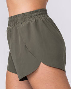 Shorts Deportivos Holgados para Mujer, Transpirables, de Secado Rápido, Ecológicos, de Cintura Alta, para Correr al Aire Libre - Product Image 4