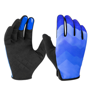 Guantes Deportivos con Estampado de Camuflaje, Pantalla Táctil, Largos hasta la Muñeca, de Poliéster y Elastano, para Uso en Exteriores, Primavera/Verano, Estilo Deportivo, para Motocicleta, para Hombre - Product Image 5