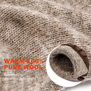 Guantes de Seguridad para Hombre de Piel de Oveja de Alta Calidad, Antiestáticos, Antideslizantes, Duraderos, Lisos, con Puño de Seguridad, 11 oz, Sin Látex, con Pantalla Táctil - Product Image 2