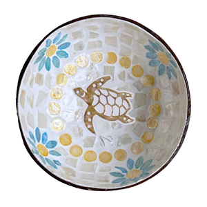 ชามเปลือกมะพร้าวสลักลายแบบยั่งยืนสำหรับขายส่ง งานฝีมือทันสมัยไม่ซ้ำใคร ขัดเงา เป็นมิตรกับสิ่งแวดล้อม คุณภาพชีวิตที่ดี - Product Image 2