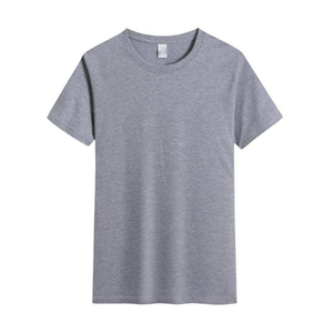 เสื้อยืดผู้ชายผ้าฝ้ายถัก 100% ราคาส่ง พร้อมโลโก้สั่งทำ - Product Image 6