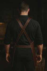 Tablier en cuir industriel pour soudeur, protection résistante à la chaleur, prix direct usine LPN-0292 - Product Image 2