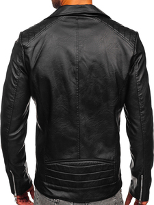 Nueva Chaqueta de Invierno Acolchada de Cuero Genuino 100% Original para Hombre, Elegante y de Alta Calidad - Product Image 2
