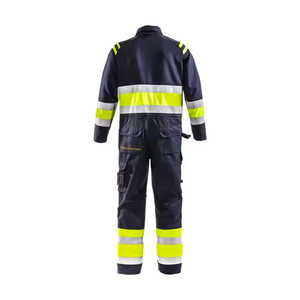 Custom Workwear Functional Full Sleeves Safety Coveralls Over waterproof best material <b>fire</b> proof coverall waterproof Working - Product Image 2