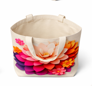 High Quality Custom Printed Logo Personalized Reusable Eco-friendly Double Handles <b>Drawstring</b> Closure Cotton <b>Canvas</b> Tote <b>Bags</b> - Product Image 3