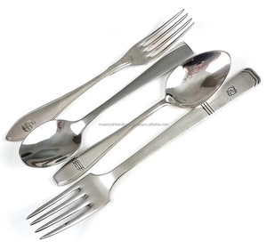 Thép được nhân đôi thiết kế độc đáo nhà hàng khách sạn Bạc thép không gỉ bạc Flatware dao kéo đặt ở mức giá thấp nhất - Product Image 4