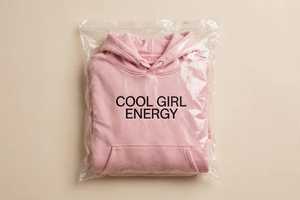 เสื้อฮู้ดผู้หญิงขายส่ง ปี 2026 สไตล์ Y2K ทรงโอเวอร์ไซส์ สีชมพูพาสเทล พิมพ์ลายนูน 3 มิติ สไตล์สาวเท่  พิมพ์ลายตามสั่ง โลโก้ตามสั่ง ผ้าฝ้าย 100% สำหรับฤดูหนาว - Product Image 6