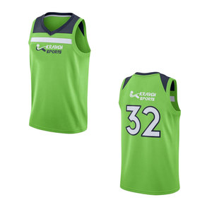 Maillot de basket-ball imprimé par sublimation, fabriqué dans les meilleurs matériaux, design unique, personnalisez votre propre logo. - Product Image 3
