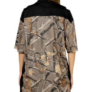 เสื้อเจอร์ซีย์อเมริกันฟุตบอลลายพรางแบบทันสมัยสำหรับผู้หญิง ผ้าโพลีเอสเตอร์ตาข่ายระบายอากาศดี  รับผลิตเสื้อกีฬาแบบ OEM ขายส่งจากสหรัฐอเมริกา - Product Image 5