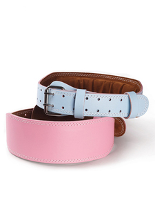 Cinturón de Soporte Lumbar de Cuero Vacuno para Levantamiento de Pesas, Personalizado, de 10mm/13mm, para Hombres y Mujeres - Product Image 3