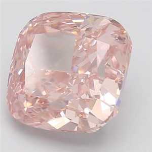 Diamant rose intense fantaisie cultivé en laboratoire, taille coussin 2,01 carats, certifié IGI, diamant non monté pour charme de mariage, cadeau pour elle - Product Image 3