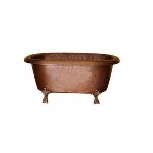 Bañera de Cobre Puro al por Mayor, Diseño Independiente, Acabado Antiguo, Accesorios de Baño de Alta Calidad para el Hogar y Hoteles al Mejor Precio - Product Image 6