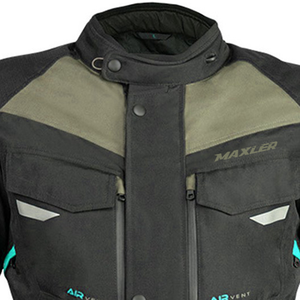 Veste de moto d'hiver pour homme en textile léger, ajustement réglable, protection contre les chocs, panneaux respirants, tissu durable - Product Image 4