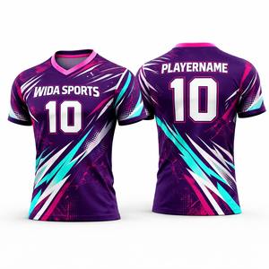 Maillot de football personnalisé en promotion – Tenue d'équipe de football à marque privée – Maillot de match léger – Production OEM - Product Image 1