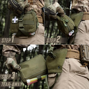 High Quality waterproof medical pouch with durable leather for medicines <b>tools</b> and emergency first aid in affordable rate - Product Image 6