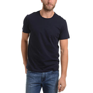 Camiseta Personalizada de Poliéster/Algodón para Hombre, 210 g/m², Color Negro Sólido, Estilo Urbano, Cómoda, Manga Corta, Corte Holgado - Product Image 2