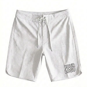 Personaliza tu propio diseño, shorts de playa impermeables con estampado por sublimación, 100% poliéster, resistentes al agua, OEM. - Product Image 3